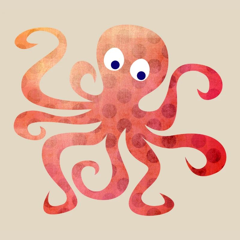 Octopus Dots Squid Tentacle Comic