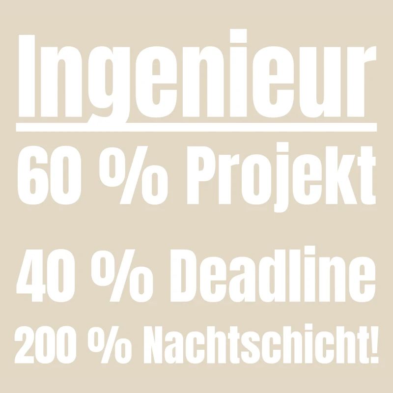 Engineer Life: Project, Deadline, Night Shift.
