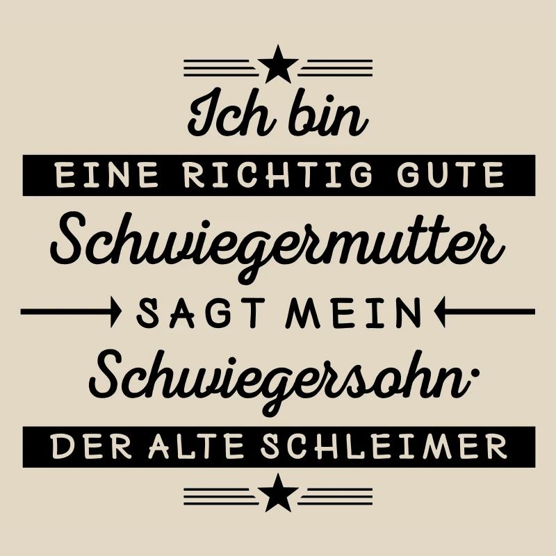 Ich bin eine gute Schwiegermutter 