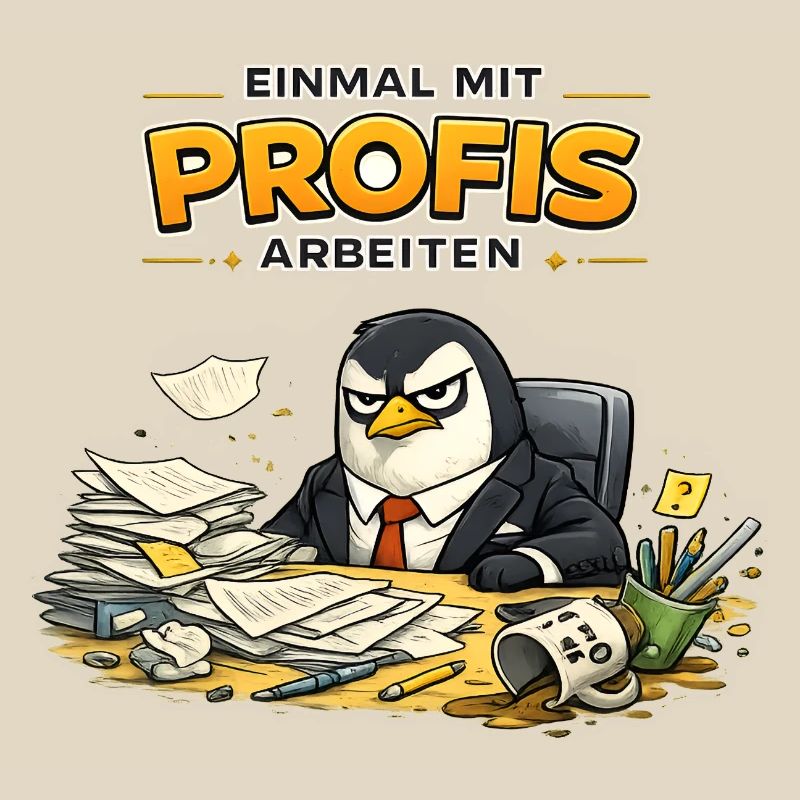 Einmal Mit Profis Arbeiten Gestern Sprüche Beruf