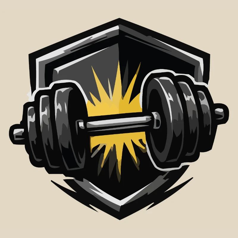 Strength Shield Dumbbell Burst