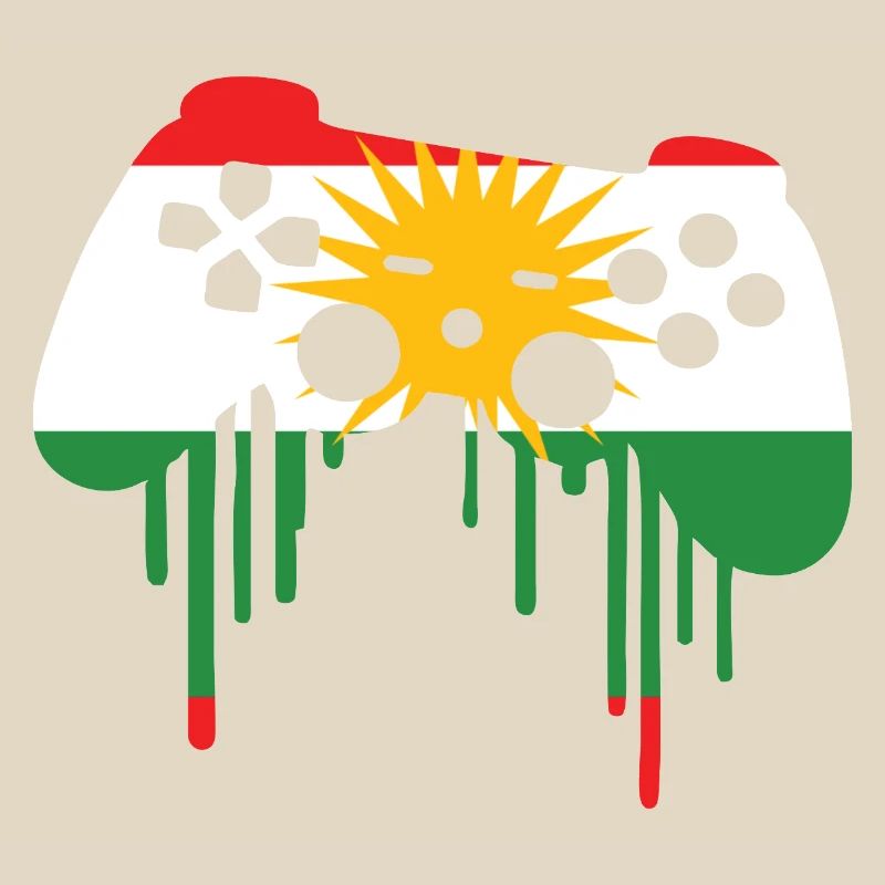 Drapeau de jeu kurde
