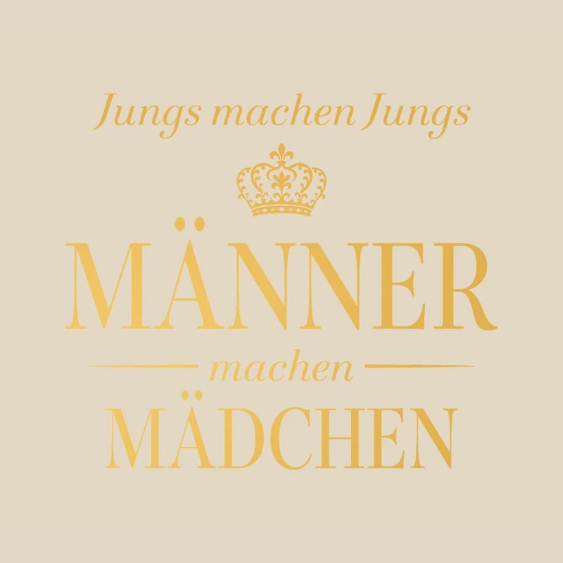 Jungs machen Jungs – Männer machen Mädchen