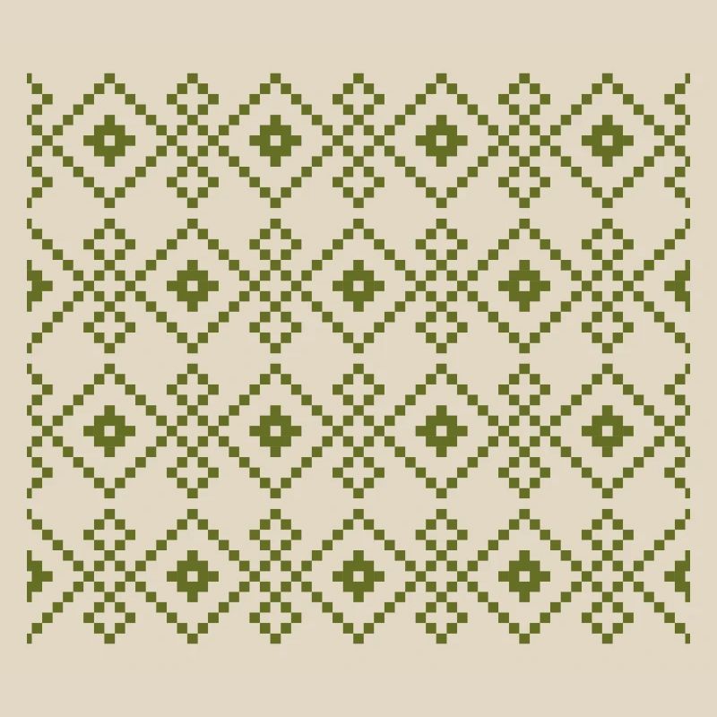 Pull uni de Noël (vert)