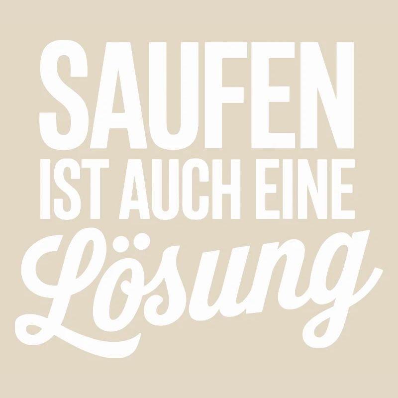 Drinking is also a solution