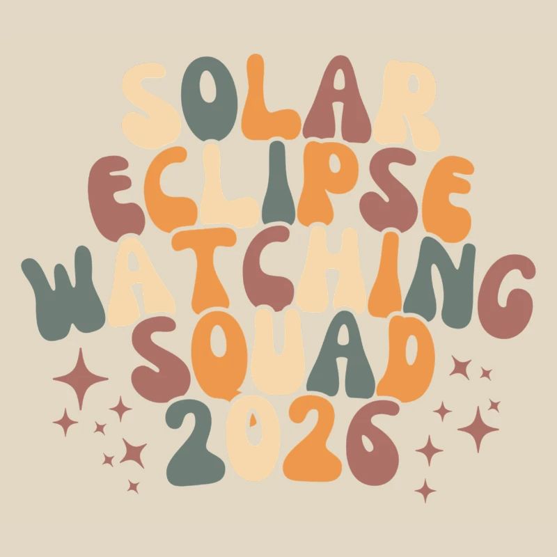 Solar Eclipse Watching Squad 2026