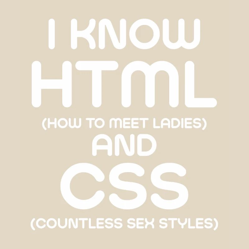 Ich kenne HTML und CSS