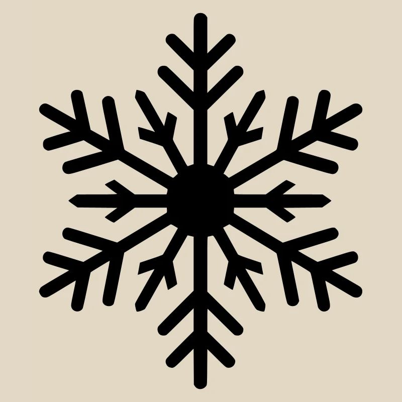 Flocon de neige, cristal de glace, couleur variable