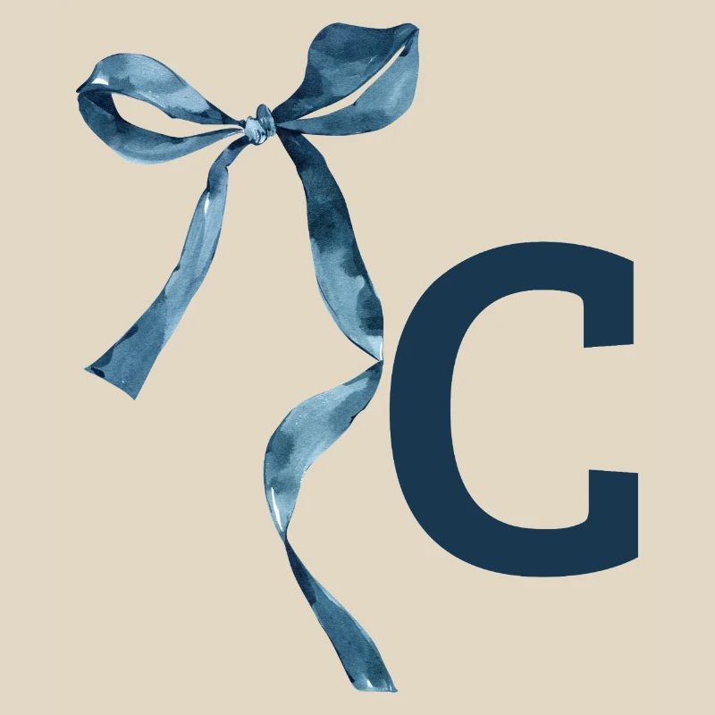 Monogram c gift idea