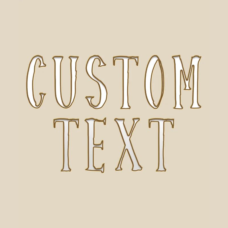 Custom text