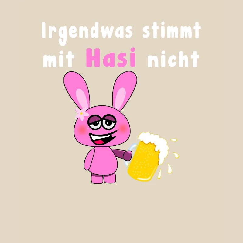 Something Is Wrong With Hasi Pink Drunken Rabbit