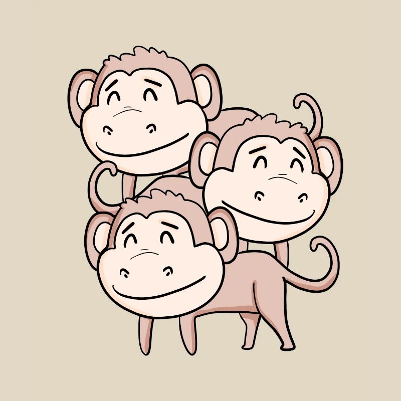 Cute Monkeys - Monkey