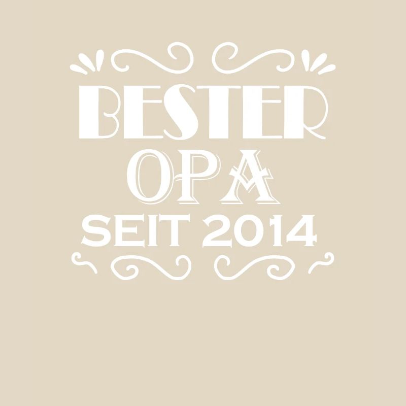 Bester Opa seit 2014 - Opa Geschenkidee