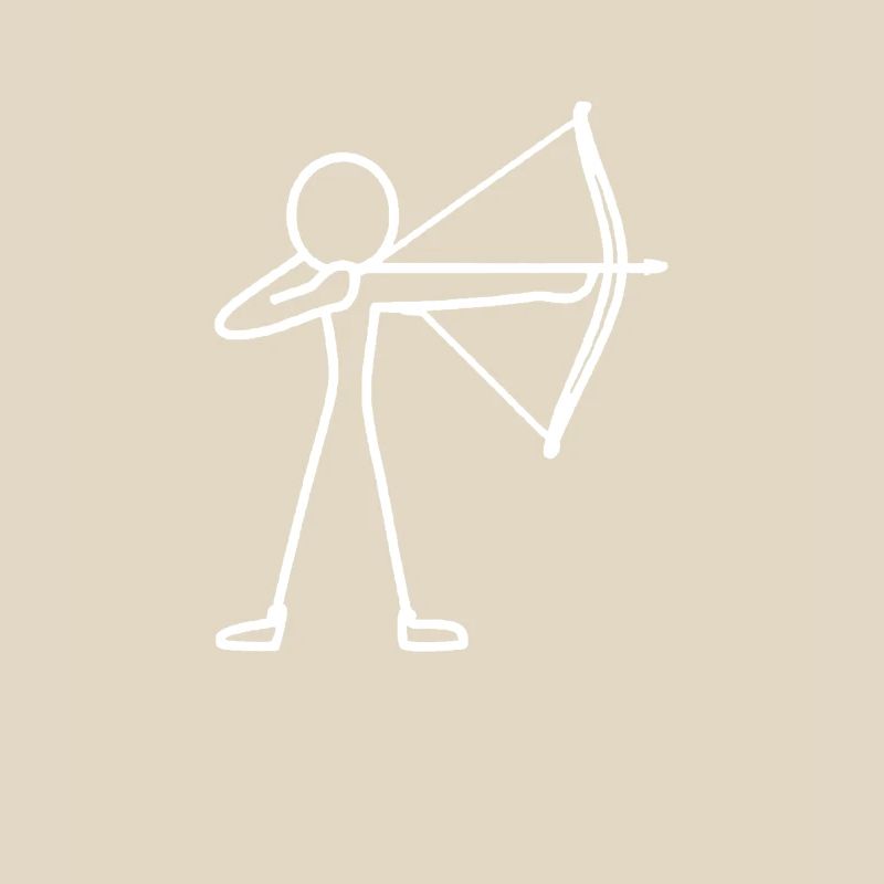 Archer à l’arc à l’arc à l’arc