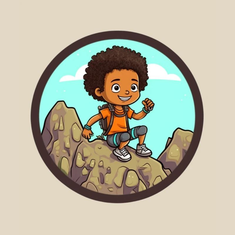 Afro Schwarz Kind Junge Mädchen Empowerment Mädche