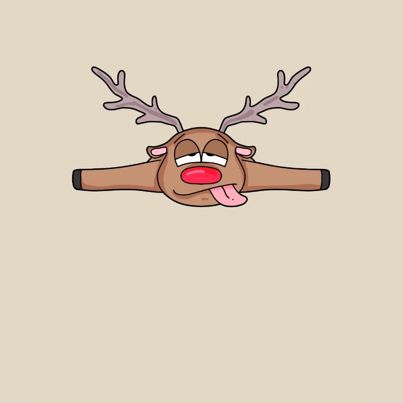 Roe deer lying down