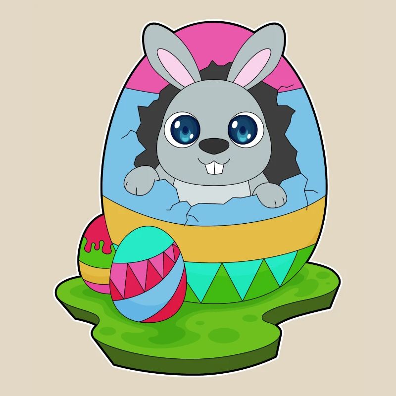 Bunny Easter Easter Egg