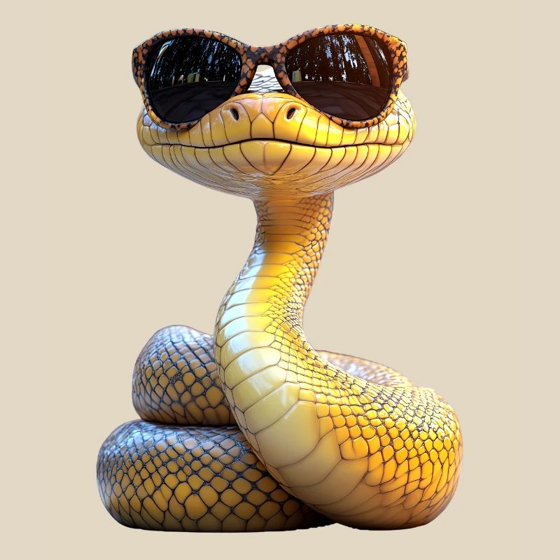 Snake Python Cobra Mamba Rattlesnake Snake