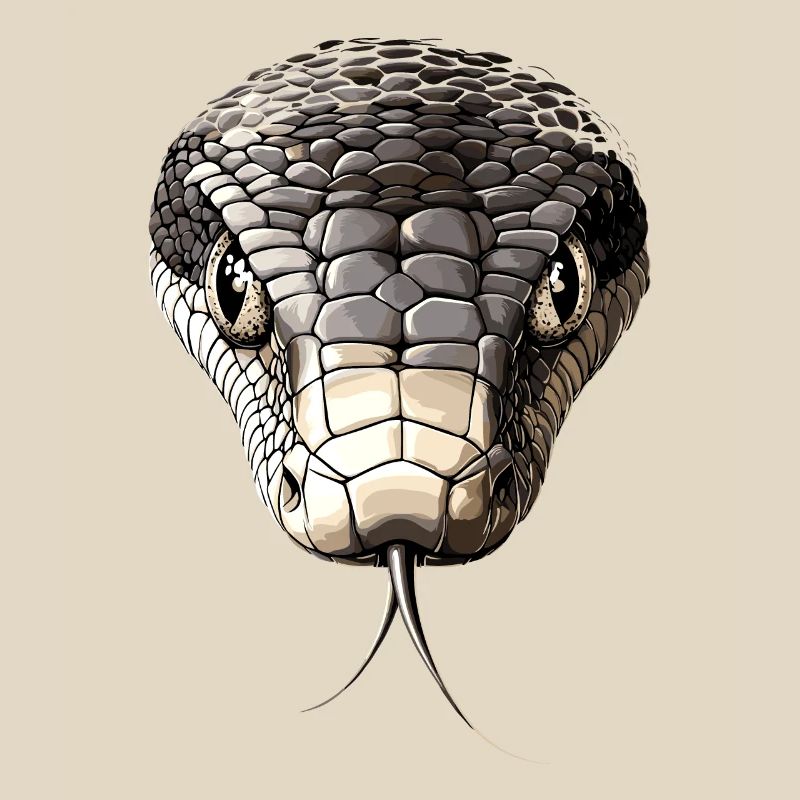 Serpent Python Cobra Mamba Serpent à sonnettes Serpent