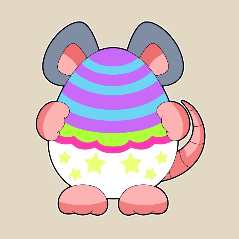 Mouse Easter Easter Egg
