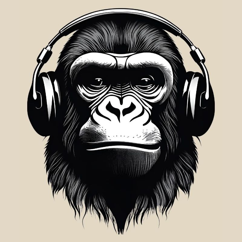 gorilla, primate, monkey