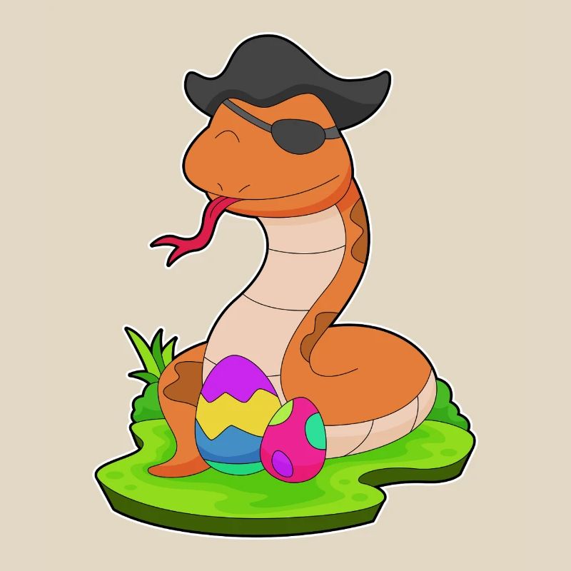 Snake Easter Pirate