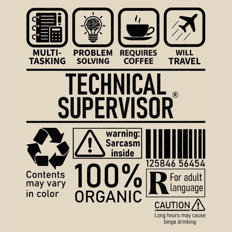 Technical Supervisor multi tasking problem solving