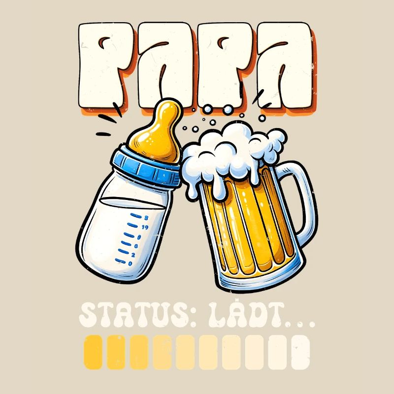 Expectant father DAD STATUS LOADING Funny