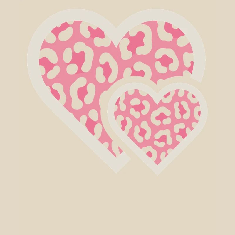 Leopard design with pink pattern