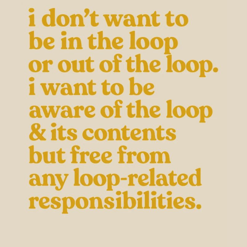 Conscient de la citation Loop