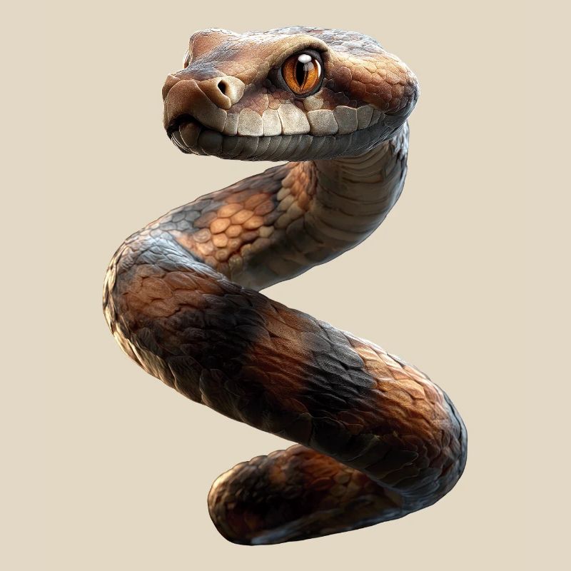 serpent, python, cobra, serpent à sonnettes, serpents