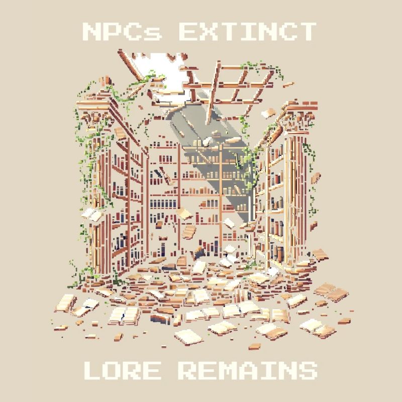 NPCs gone, lore stays | Post-apocalyptic