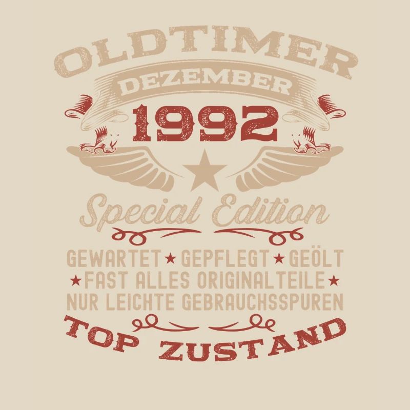 33. Geburtstag Geschenk Oldtimer Dezember 1992