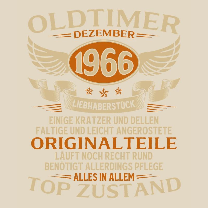 59. Geburtstag Geschenk Oldtimer Dezember 1966
