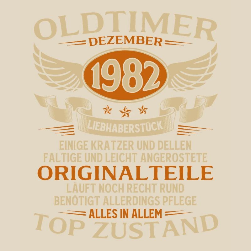 43. Geburtstag Geschenk Oldtimer Dezember 1982