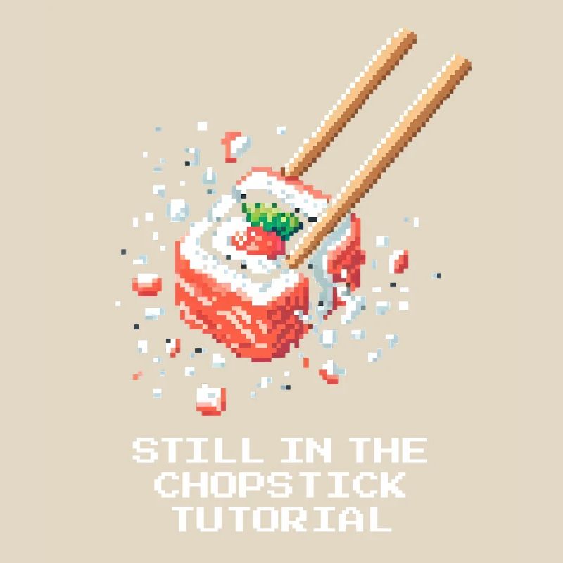 Noch im Stäbchen-Tutorial | Sushi Anfänger