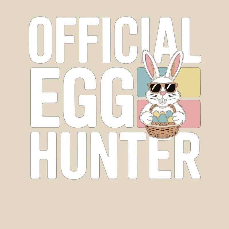 Official Egg Hunter Easter Bunny Easter Humor