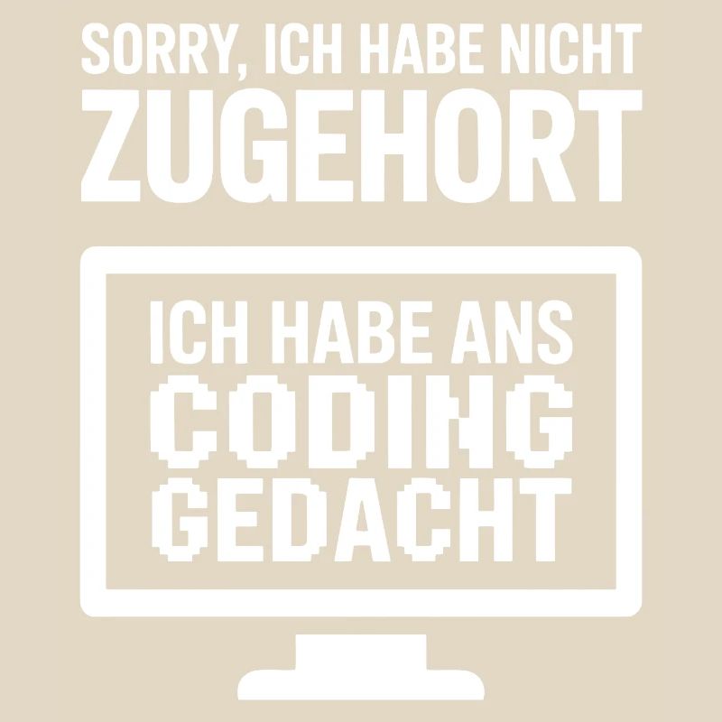 Coding Gedanke Spruch