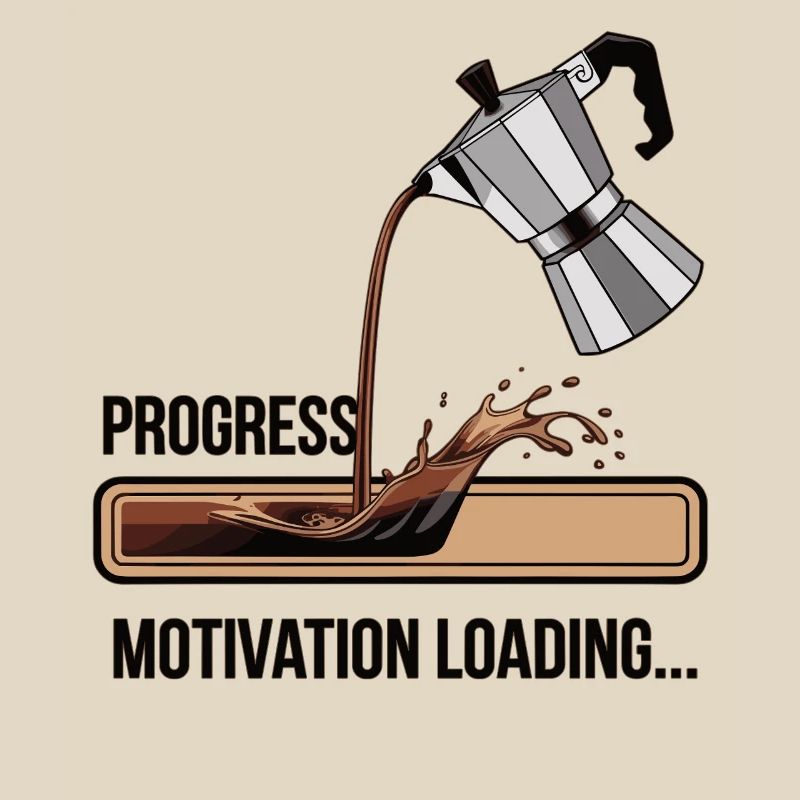 Coffee Lover Shirt – Motivation Loading Progress