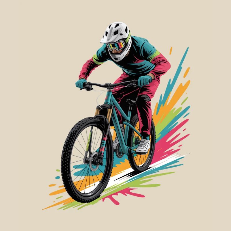 Conception de VTT Coloré pour garçons