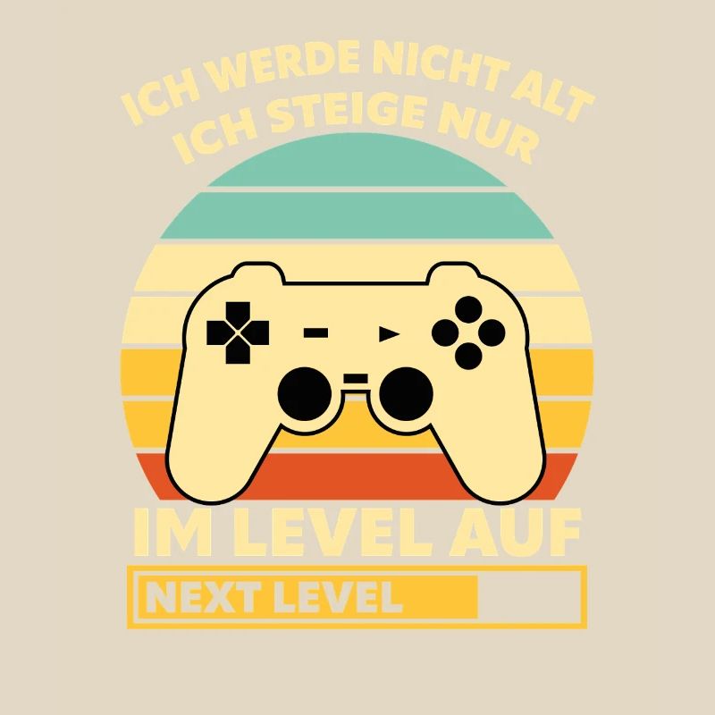 Levelaufstieg Retro-Controller Design