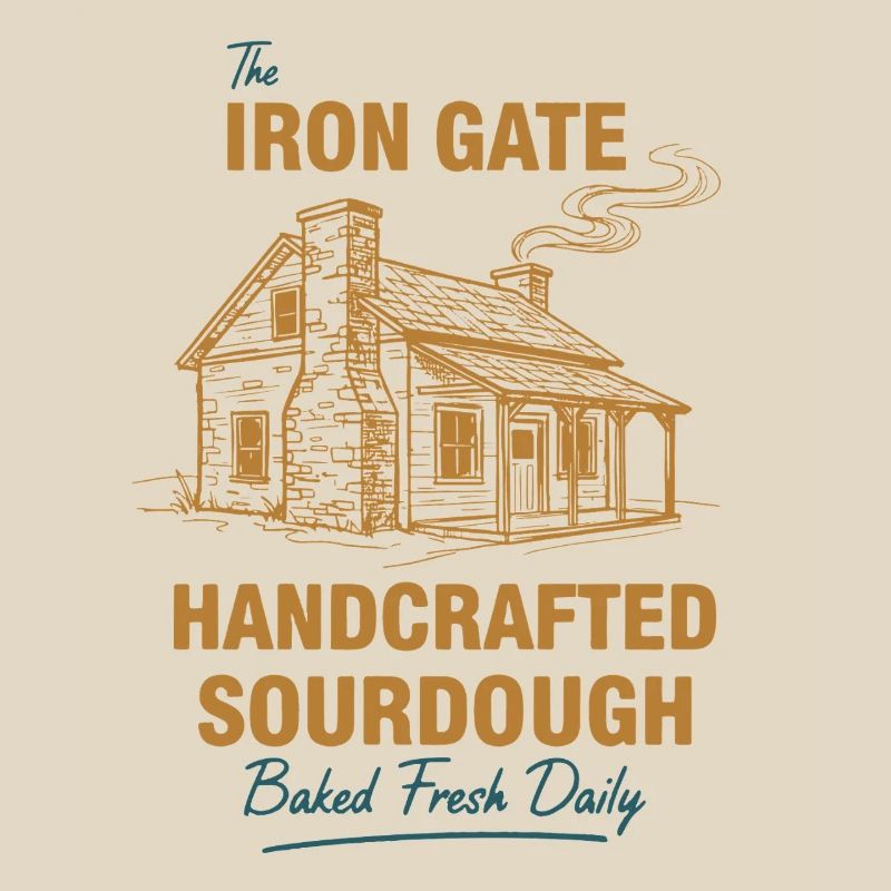 sourdough Bread Baking Iron Gate Handcrafted
