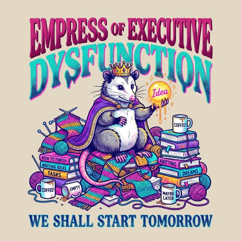 ADHD Executive Dysfunction Opossum