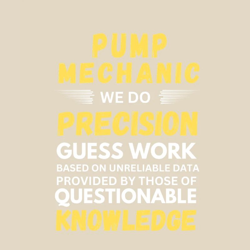 Pump Mechanic - We Do Precision Guesswork