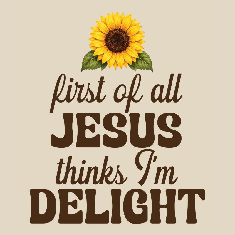 Zunächst einmal denkt Jesus, ich bin eine Freude