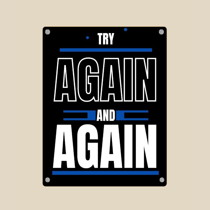 Try again