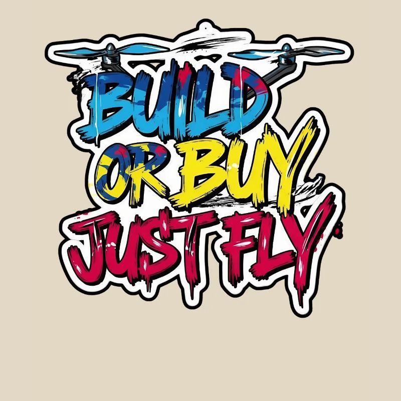 Baue oder kaufe Just Fly Drone Tee