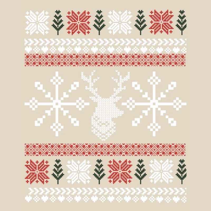 Retro Christmas Pattern