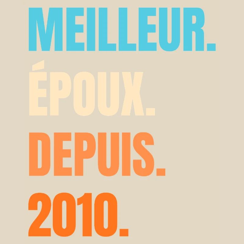 Bester Ehemann seit 2010 Geschenk-Ehemann