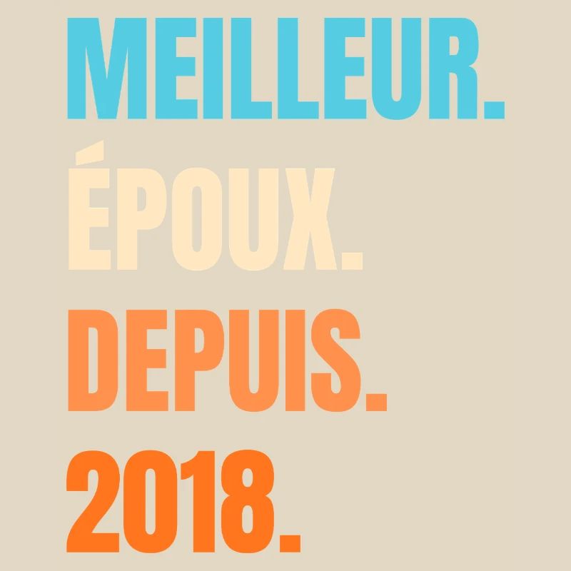 Bester Ehemann seit 2018 Geschenk-Ehemann